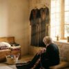 Artisan hand-embroidering a heritage thobe – Lamset Ebdaa