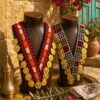 Embroidered heritage coin necklaces – hand-embroidered – Lamset Ebdaa